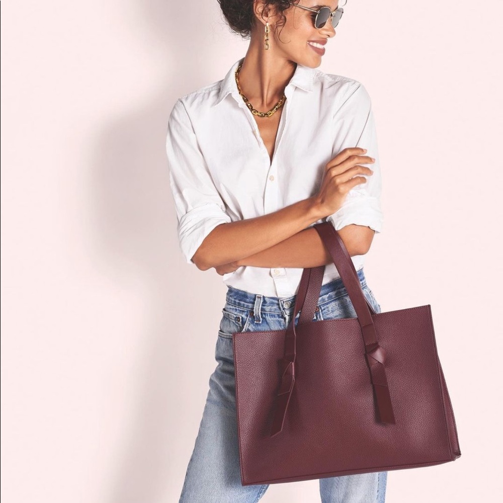 RACHEL ZOE COLLECTION Bordeaux Tote